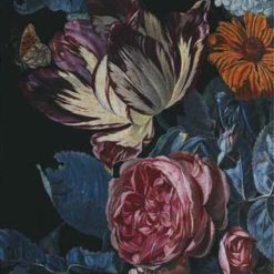 SICILY FLOWERONE black-blue
