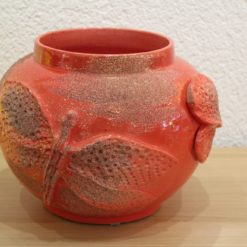 Cache-pot décor "Libellule".