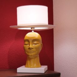 Lampe au "faciès" ambre