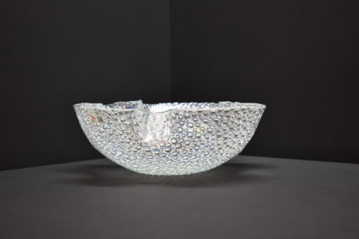 Coupe coquillage transparente de Murano – Image 3