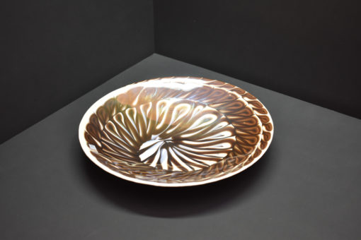 Plat brun de Murano