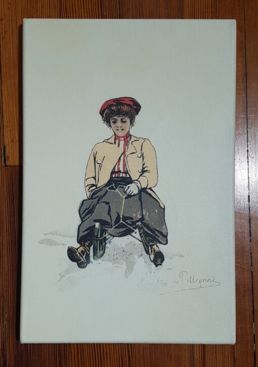 Les skieurs de Carlo Pelligrini