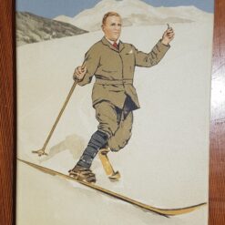 Les skieurs de Carlo Pelligrini