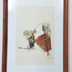 Les skieurs de Carlo Pelligrini