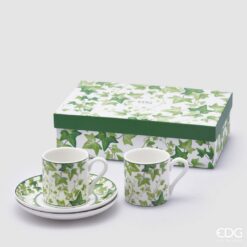 Tasses à café - Lierre