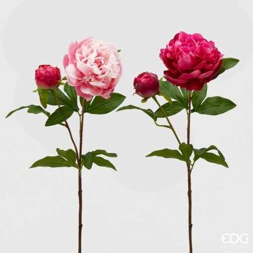 Fleur artificielle - Pivoine rouge