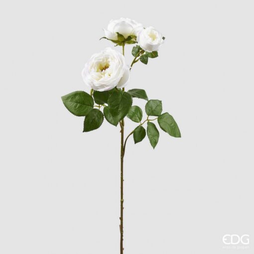 Fleur artificielle - Rose blanche