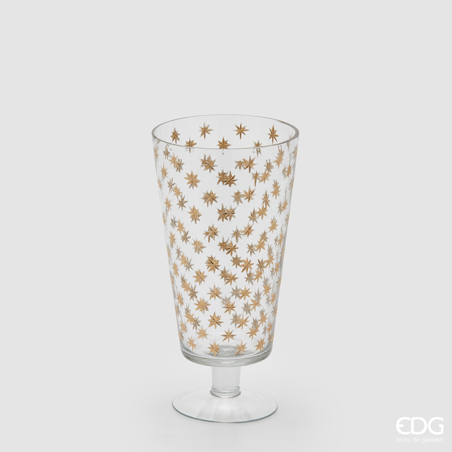 Vase à pied évasé