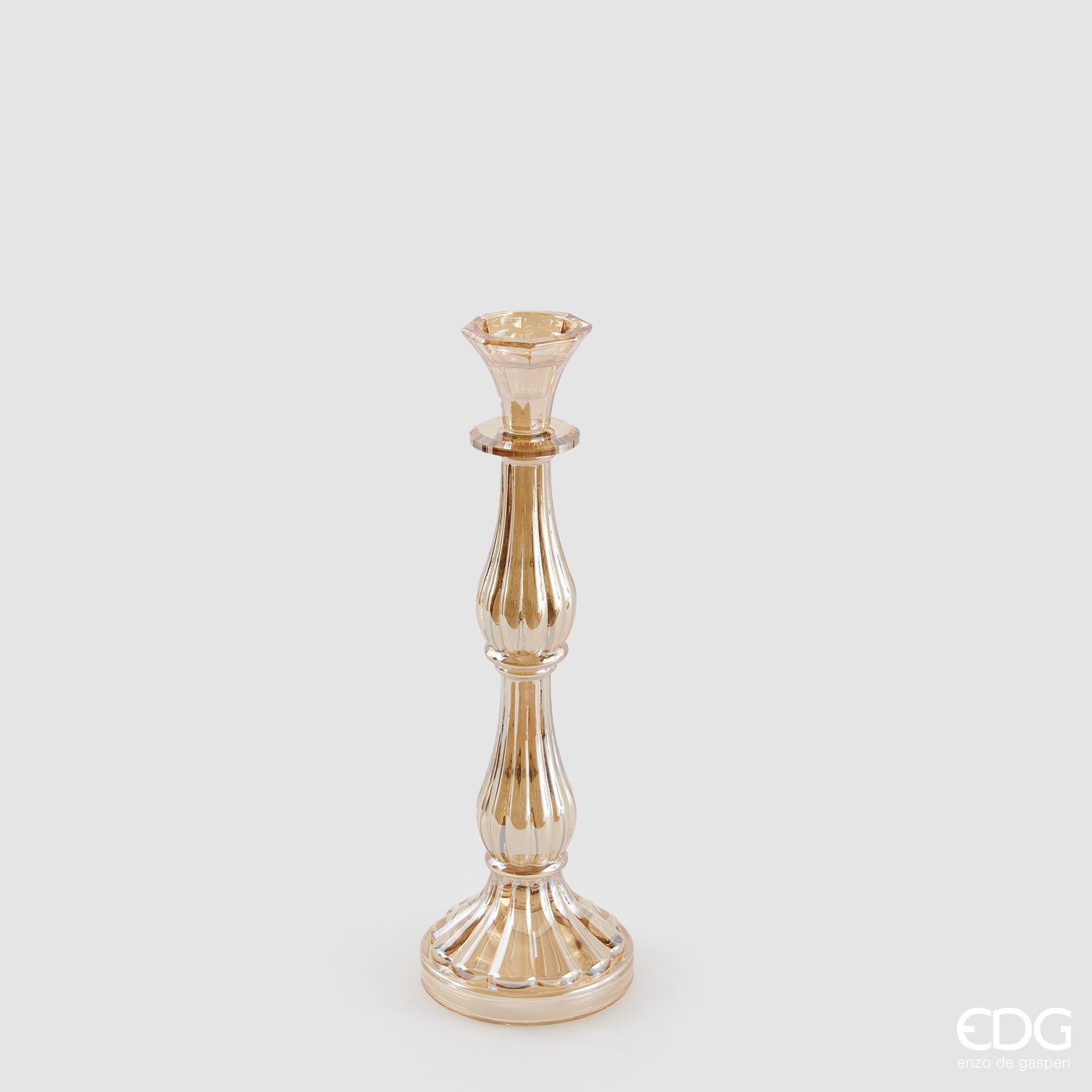 Bougeoir en cristal sinueux – Image 2