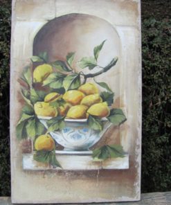 Vasque aux citrons