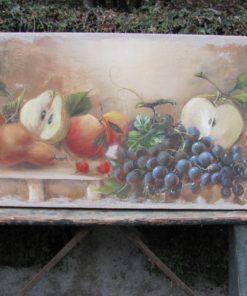 Poires et raisin